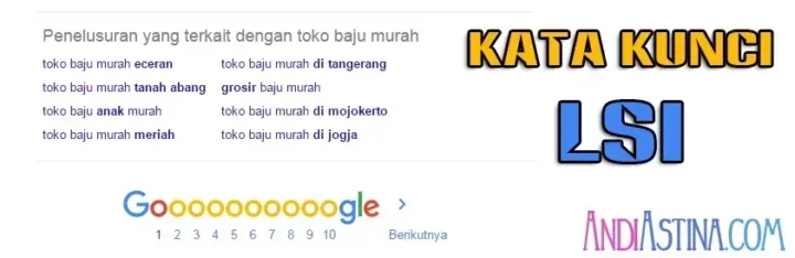 contoh kata kunci lsi