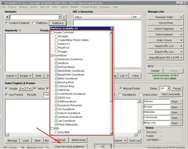 Cara Menggunakan Scrapebox