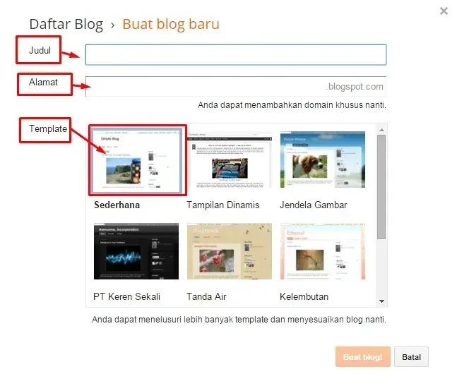 Panduan Lengkap Cara Membuat Blog di Blogger