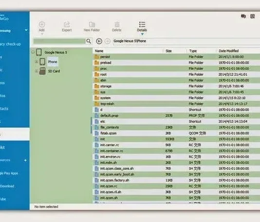 Cara Manage Android dengan Wondershare MobileGo Cara Manage SD Card dan Memori Android dengan Menggunakan Wondershare MobileGo