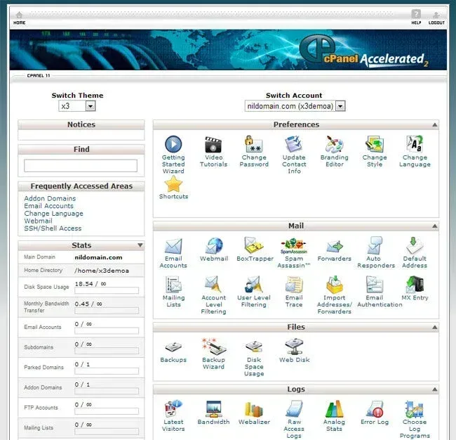 cPanel