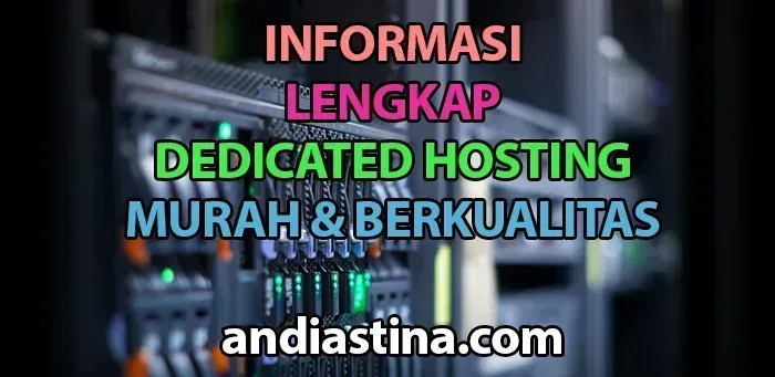 informasi dedicated hosting