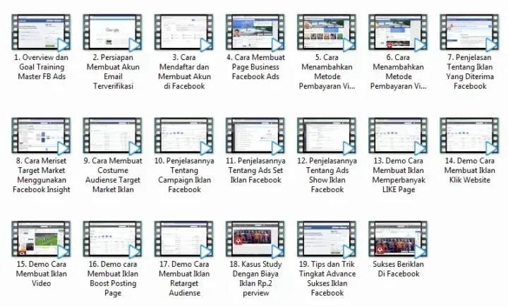 MASTER FACEBOOK ADS VIDEO