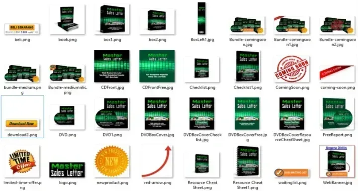 Master Sales Letter Graphic