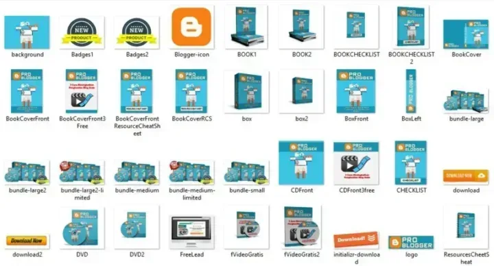 Pro Blogger graphics