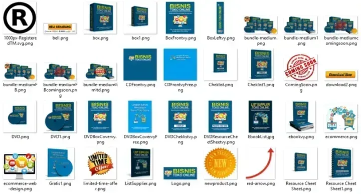 bisnis toko online sales graphic