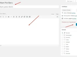 cara menambahkan postingan di wordpress
