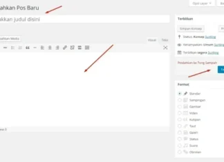 Cara Membuat Tulisan atau Postingan di WordPress cara menambahkan postingan di wordpress