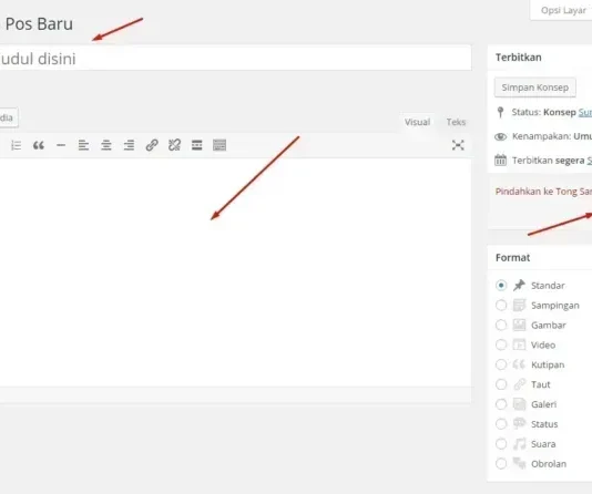 Cara Membuat Tulisan atau Postingan di WordPress cara menambahkan postingan di wordpress