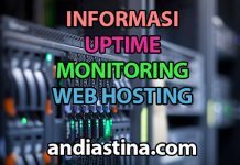 informasi uptime monitoring-web-hosting