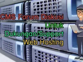 CMS Forum Diskusi Untuk Dukungan Web Hosting