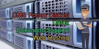 CMS Forum Diskusi Untuk Dukungan Web Hosting