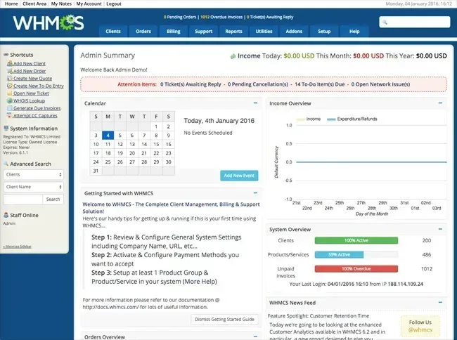 Membuat Perusahaan Web Hosting WHMCS