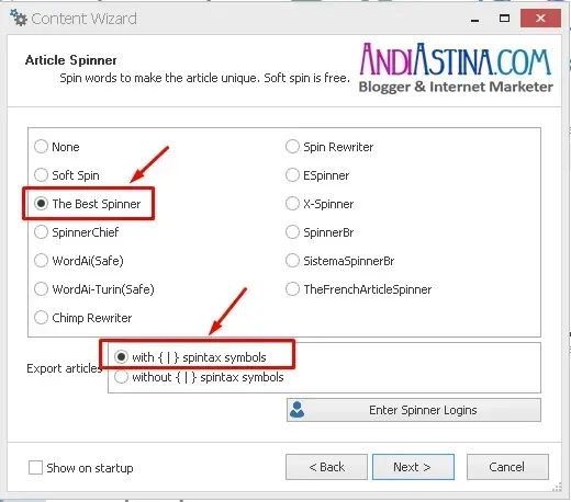 Review Cara Menggunakan SEO Content Machine Content Wizard The Best Spinner - andiastina.com