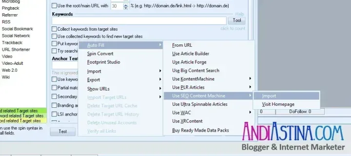 Review Cara Menggunakan SEO Content Machine Tools Template Software GSA SER