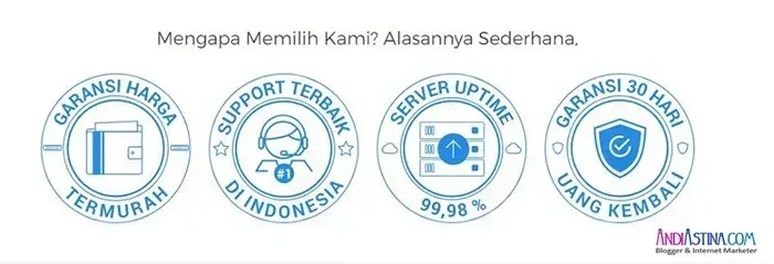 Webhosting murah di Indonesia - mengapa niagahoster - andiastina.com