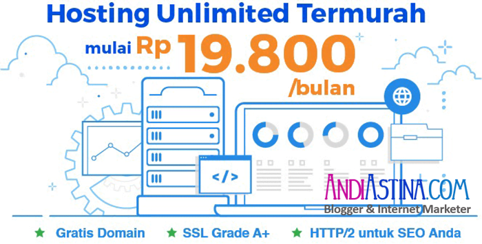 Webhosting murah di Indonesia - niagahoster garansi - andiastina.com