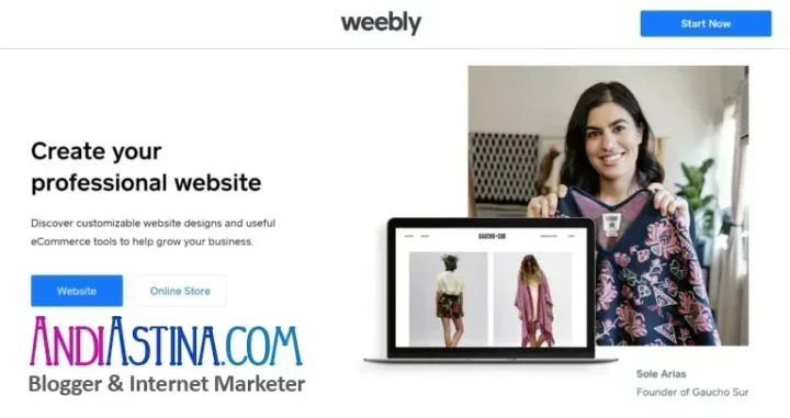 Weebly - GRATIS - $6 Per Bulan