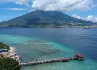 Gunung Gamalama Permata Alam di Maluku Utara Gunung Gamalama